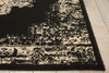 Nourison Grafix GRF14 Black Area Rugs