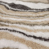 Knitted Bath Taupe Machine Made Micro Denier Polyester Area Rugs