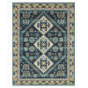 Whimsy Blue Machine Woven Polypropylene Area Rugs - PA304