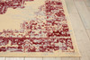 Nourison Grafix GRF14 Cream Red Area Rugs