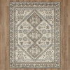 Whimsy Grey Machine Woven Polypropylene Area Rugs - PA304