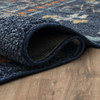 Whimsy Blue Machine Woven Polypropylene Area Rugs - PA305