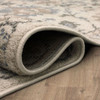Whimsy Grey Machine Woven Polypropylene Area Rugs - PA306