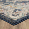 Whimsy Blue Machine Woven Polypropylene Area Rugs - PA308
