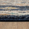 Whimsy Blue Machine Woven Polypropylene Area Rugs - PA308