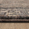 Reverb Mocha Machine Woven Polyester Area Rugs