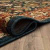 Heirloom Sapphire Machine Woven Polyester Area Rugs