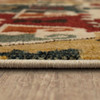 Heirloom Multi Machine Woven Polyester Area Rugs - PA328