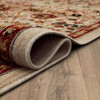 Heirloom Cream Machine Woven Polyester Area Rugs - PA333