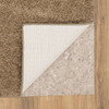 Loft Shag Stone/latte Machine Tufted Polyester Area Rug - 5' X 7' Rectangle
