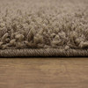 Loft Shag Stone/latte Machine Tufted Polyester Area Rug - 5' X 7' Rectangle