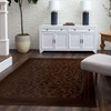Lifestyle Chocolate Machine Tufted Polyester Area Rugs - V402