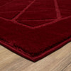 Lifestyle Berry Machine Tufted Polyester Area Rugs