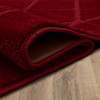 Lifestyle Berry Machine Tufted Polyester Area Rugs