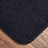 Legacy Bath Black Machine Made Polyester Area Rugs