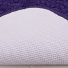 Pure Perfection Bath Plum Machine Tufted Nylon Area Rugs