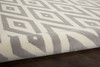 Nourison Grafix GRF18 White/grey Area Rugs