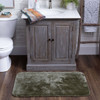 Acclaim Bath Pewter Machine Made Nylon Area Rugs