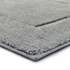 Quincy Bath Weathered Grey Machine Made Polyester Area Rugs