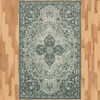 Prismatic Grey Machine Tufted Polyester Area Rugs - Z0014