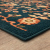 Prismatic Teal Machine Tufted Polyester Area Rugs - Z0106