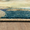 Prismatic Aqua Machine Tufted Polyester Area Rugs - Z0196