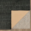 Prismatic Charcoal Machine Tufted Polyester Area Rugs - Z0219