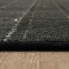 Prismatic Charcoal Machine Tufted Polyester Area Rugs - Z0219