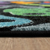 Prismatic Multi Machine Tufted Polyester Area Rugs - Z0328