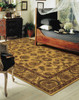 Nourison India House IH19 Gold Area Rugs