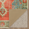 Prismatic Red Machine Tufted Polyester Area Rugs - Z0582