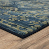 Prismatic Navy Machine Tufted Polyester Area Rugs - Z0609