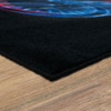 Prismatic Black Machine Tufted Polyester Area Rugs - Z1079