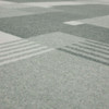 Prismatic Light Grey Machine Tufted Polyester Area Rugs