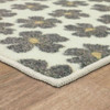 Prismatic Grey Machine Tufted Polyester Area Rugs - Z1143