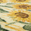 Prismatic Gold Machine Tufted Polyester Area Rugs - Z1145