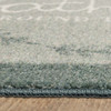 Prismatic Grey Machine Tufted Polyester Area Rugs - Z1146