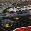 Ingenue Black Machine Tufted Polyester Area Rugs - ZC012