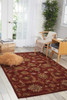 Nourison India House IH83 Brick Area Rugs