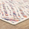 Carousel Multi Machine Tufted Polyester Area Rugs - ZL058