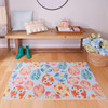 Prismatic Blue Machine Tufted Polyester Area Rug - 2' 6" X 4' 2" Rectangle - ZW013 A439