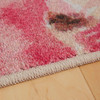 Prismatic Pink Machine Tufted Polyester Area Rugs - ZW014