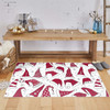 Prismatic Red Machine Tufted Polyester Area Rugs - ZW051