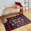Prismatic Red Machine Tufted Polyester Area Rugs - ZW062