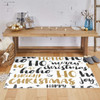 Prismatic Gold Machine Tufted Polyester Area Rugs - ZW064
