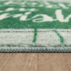 Prismatic Green Machine Tufted Polyester Area Rugs - ZW073
