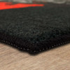 Prismatic Black Machine Tufted Polyester Area Rugs - ZW080