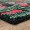 Prismatic Hot Pink Machine Tufted Polyester Area Rugs