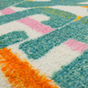 Prismatic Seaglass Machine Tufted Polyester Area Rugs