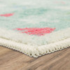 Prismatic Aqua Machine Tufted Polyester Area Rugs - ZW109